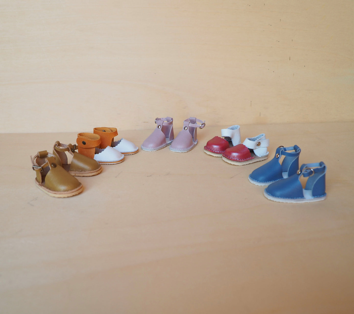 Scarpe da bambola Stivali in vera pelle 5 cm per calzature da 13 pollici, vestiti per bambole, per scarpe Paola Reina Corolle Les Cheries,