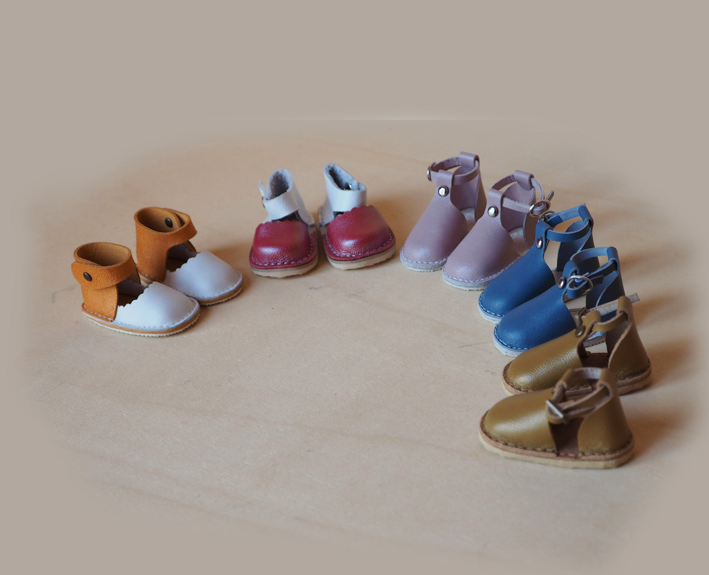 Scarpe da bambola Stivali in vera pelle 5 cm per calzature da 13 pollici, vestiti per bambole, per scarpe Paola Reina Corolle Les Cheries,