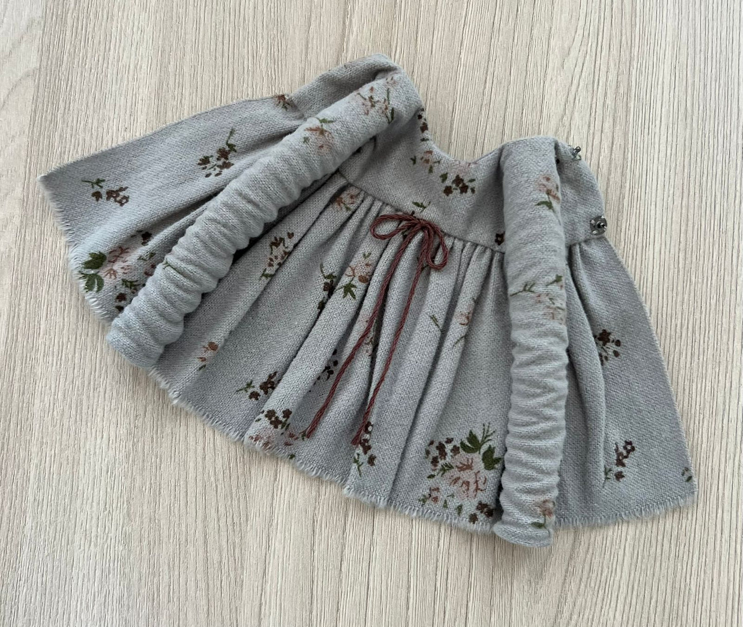 cotton printed dress for Blythe Doll