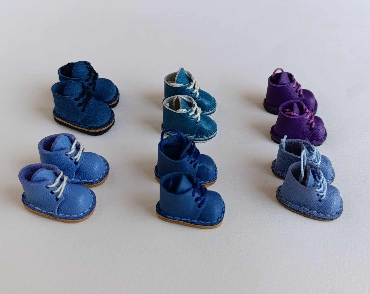 Blythe Doll shoes blue shades