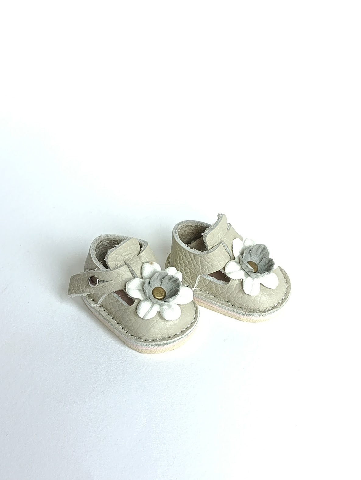 Sandals Genuine leather doll shoes 5 cm for 13 inch dolls