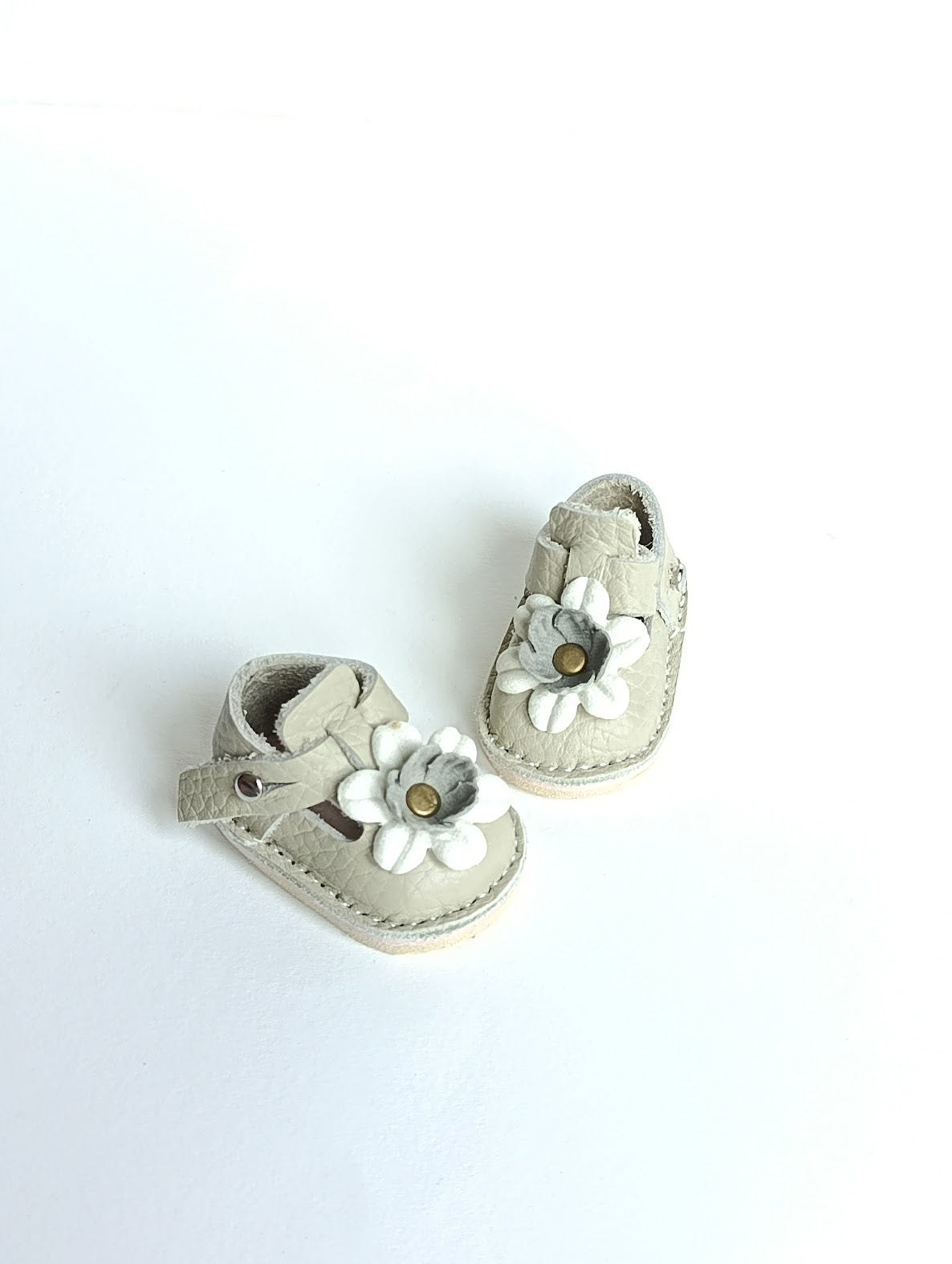 Sandals Genuine leather doll shoes 5 cm for 13 inch dolls
