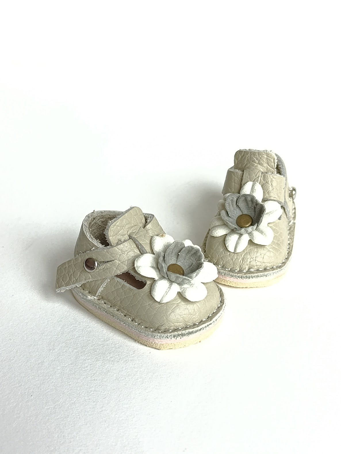 Sandals Genuine leather doll shoes 5 cm for 13 inch dolls