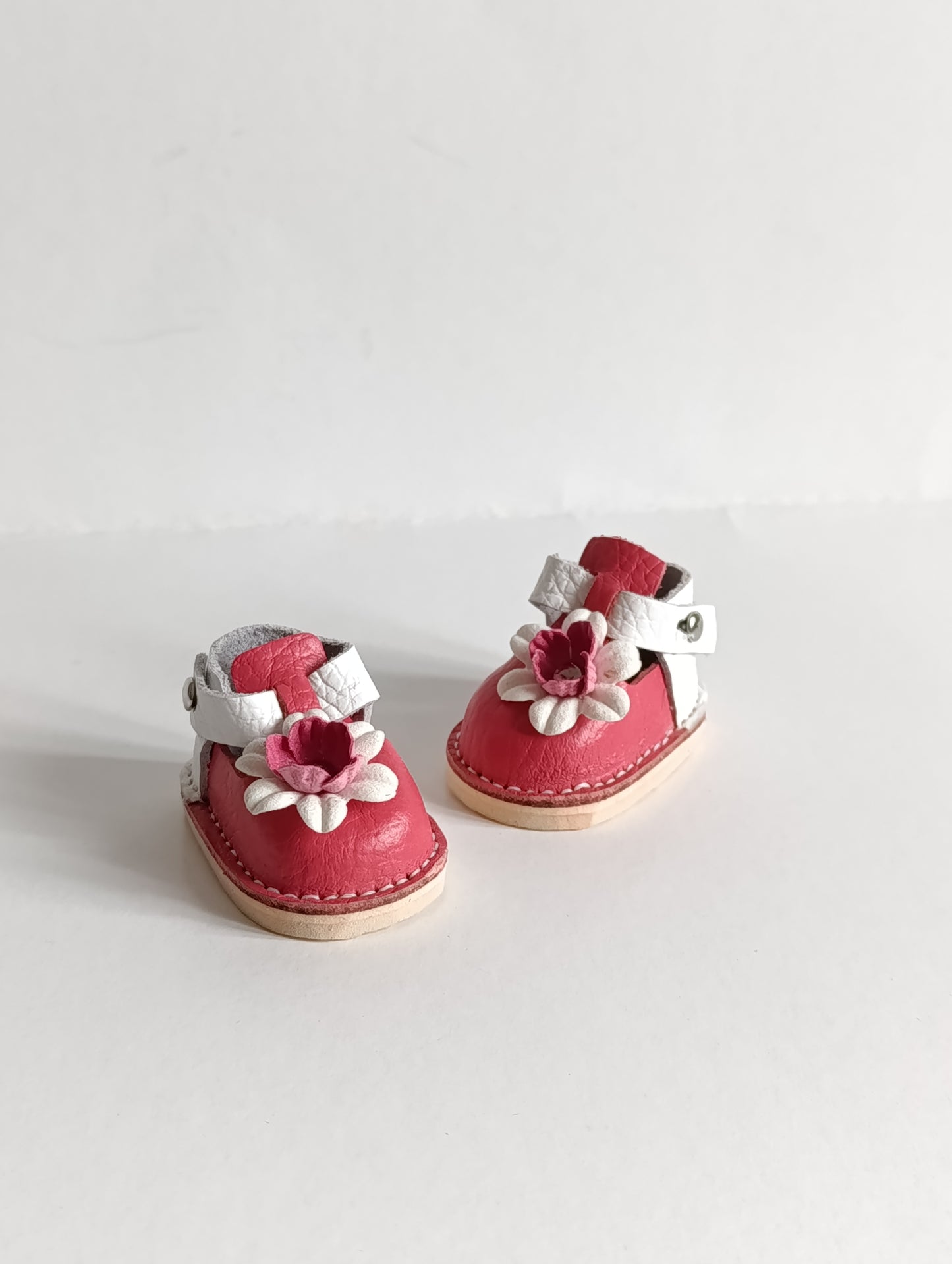 Sandals Genuine leather doll shoes 5 cm for 13 inch dolls