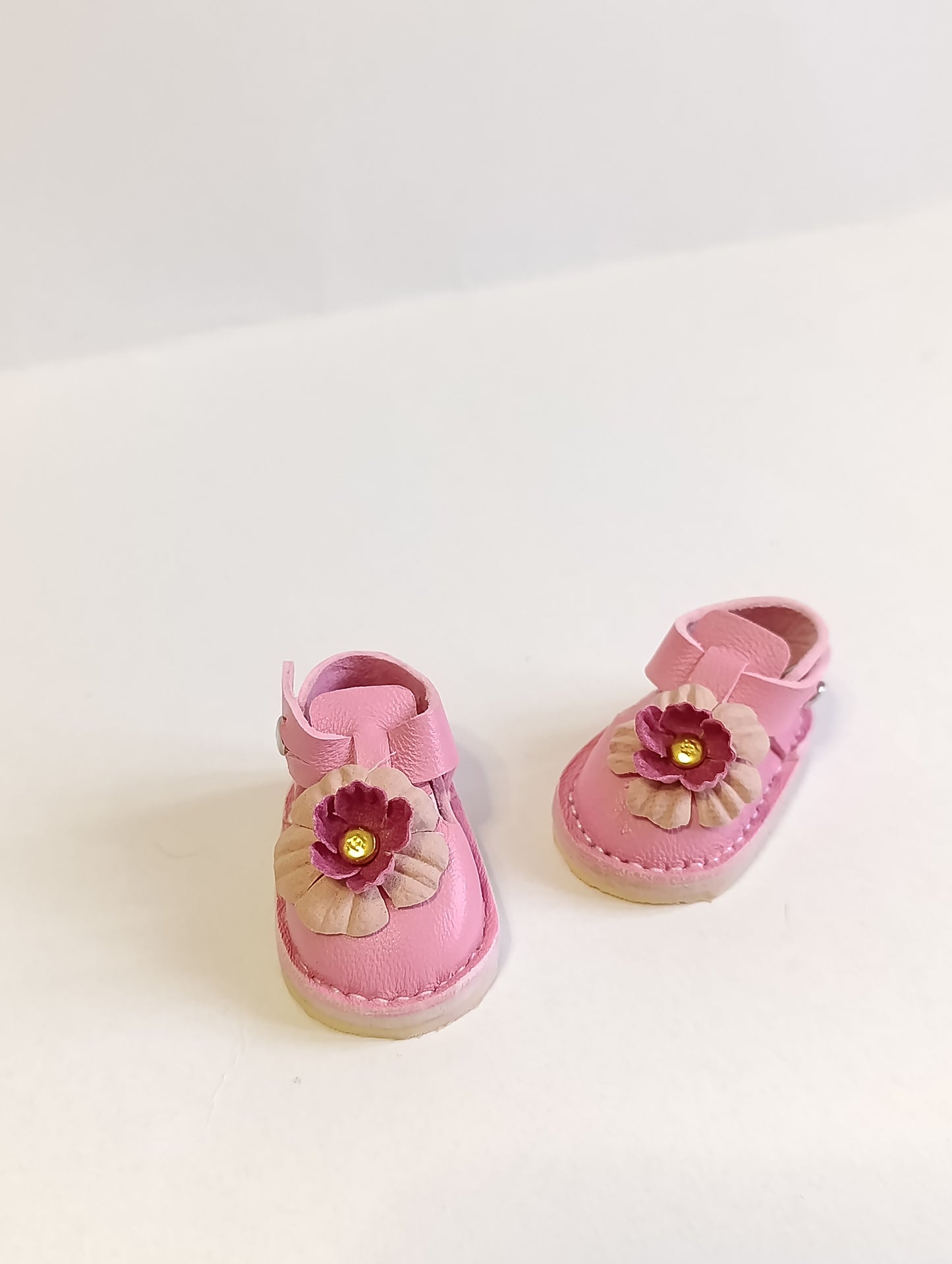 Sandals Genuine leather doll shoes 5 cm for 13 inch dolls