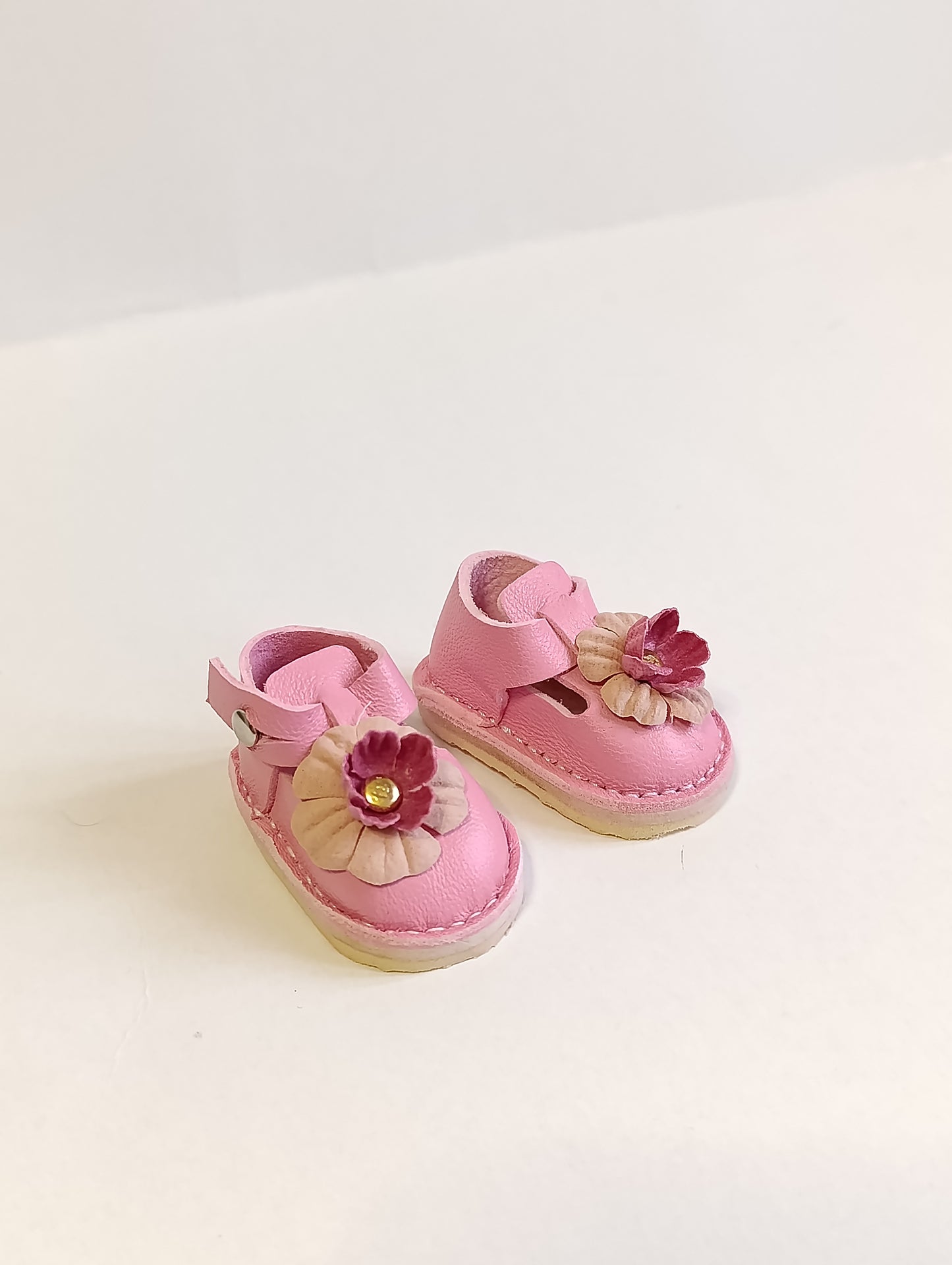 Sandals Genuine leather doll shoes 5 cm for 13 inch dolls