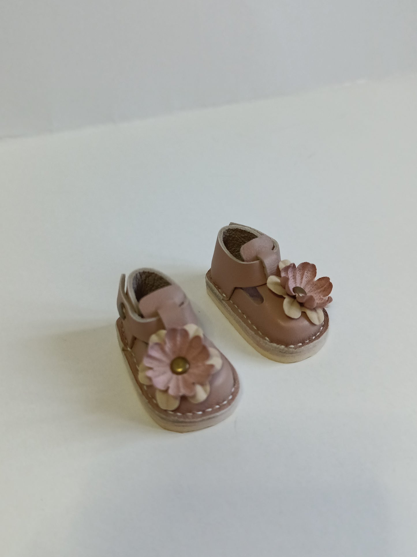Sandals Genuine leather doll shoes 5 cm for 13 inch dolls