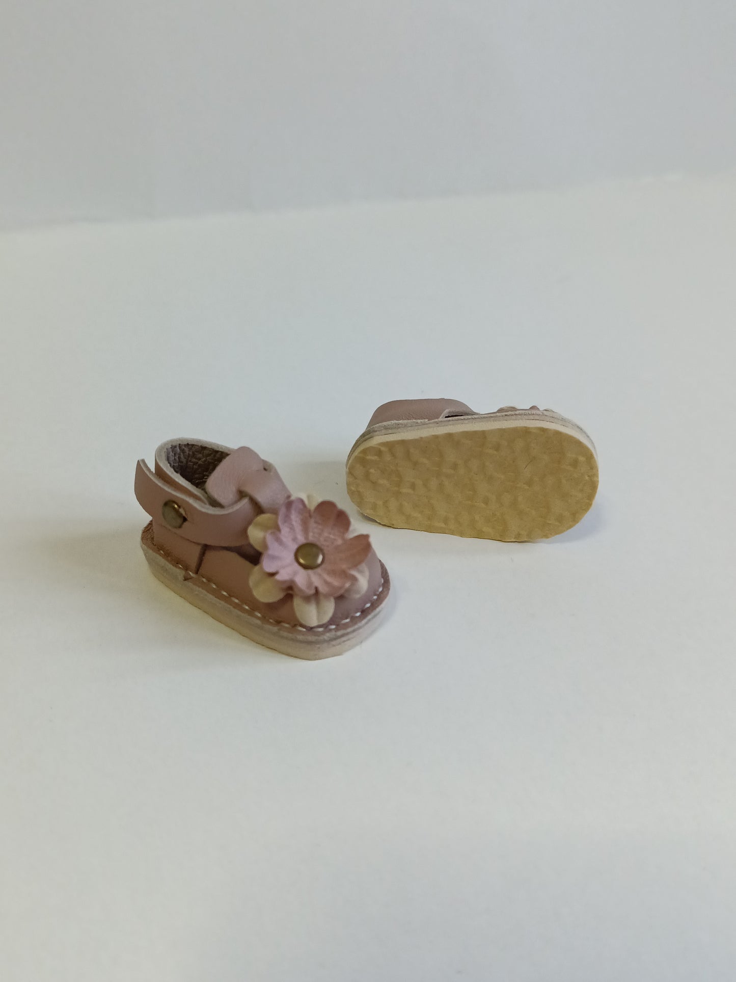 Sandals Genuine leather doll shoes 5 cm for 13 inch dolls