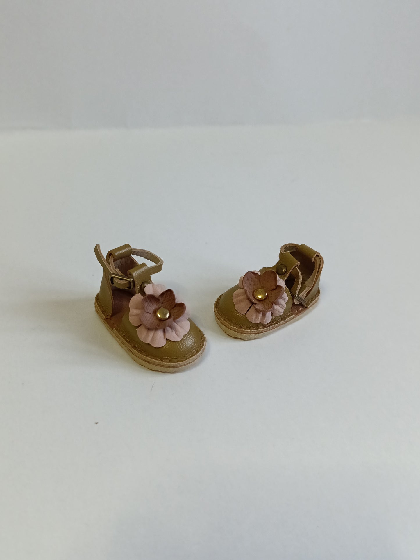 Sandals Genuine leather doll shoes 5 cm for 13 inch dolls