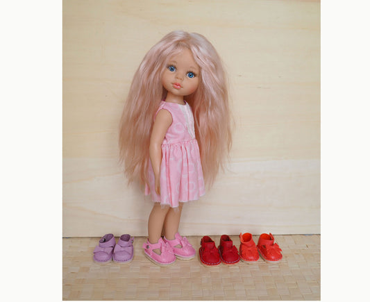 Chaussures de poupée avec nœud pour Paola Reina 