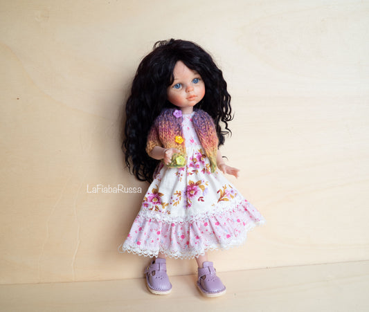 Paola Reina doll cloth vinyl doll OOAK Custom collection doll.