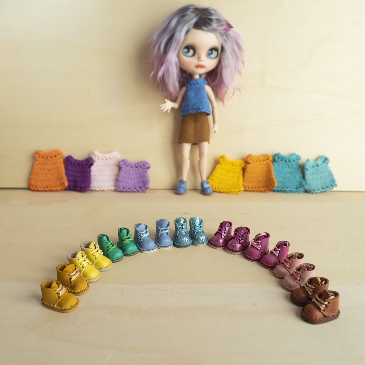 Scarpe per bambole Blythe.