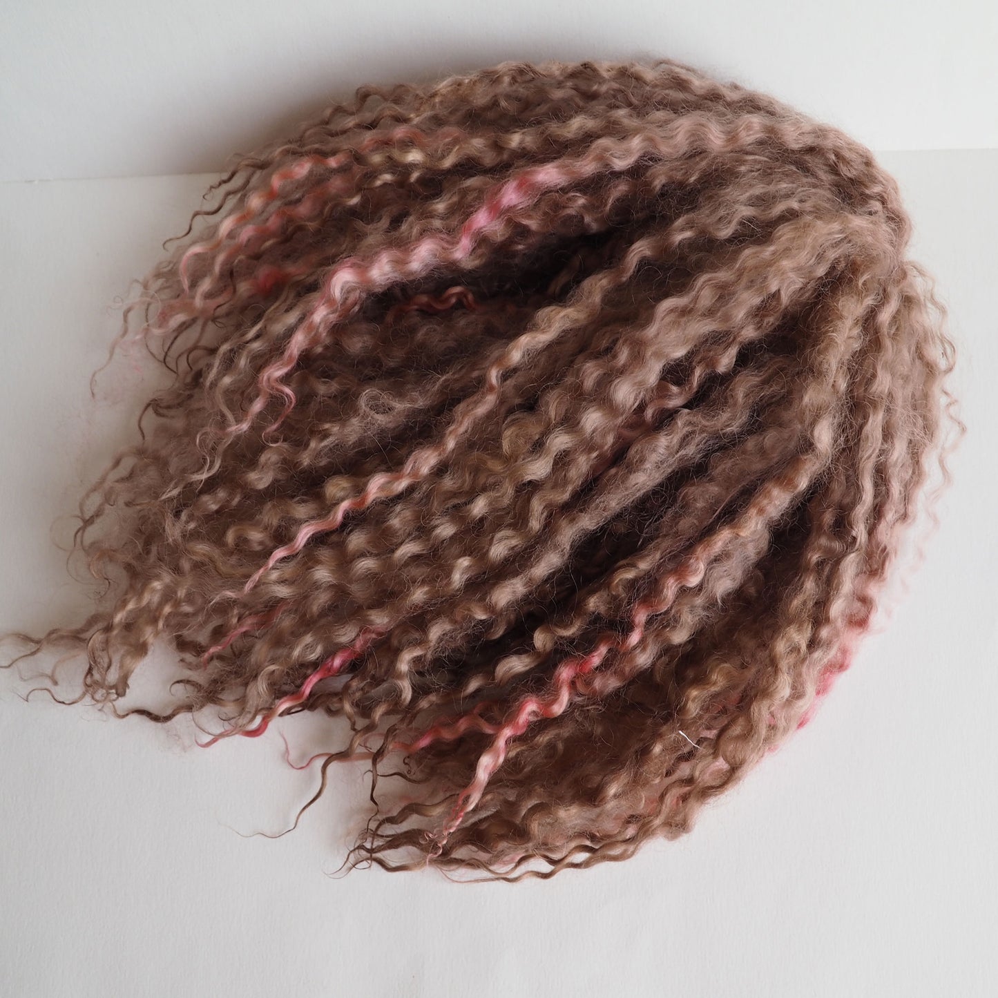 Paola reina wig from long wool locks ready to ship