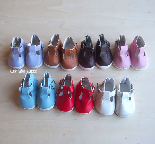 Doll shoes 5 cm for 13 inch dolls.