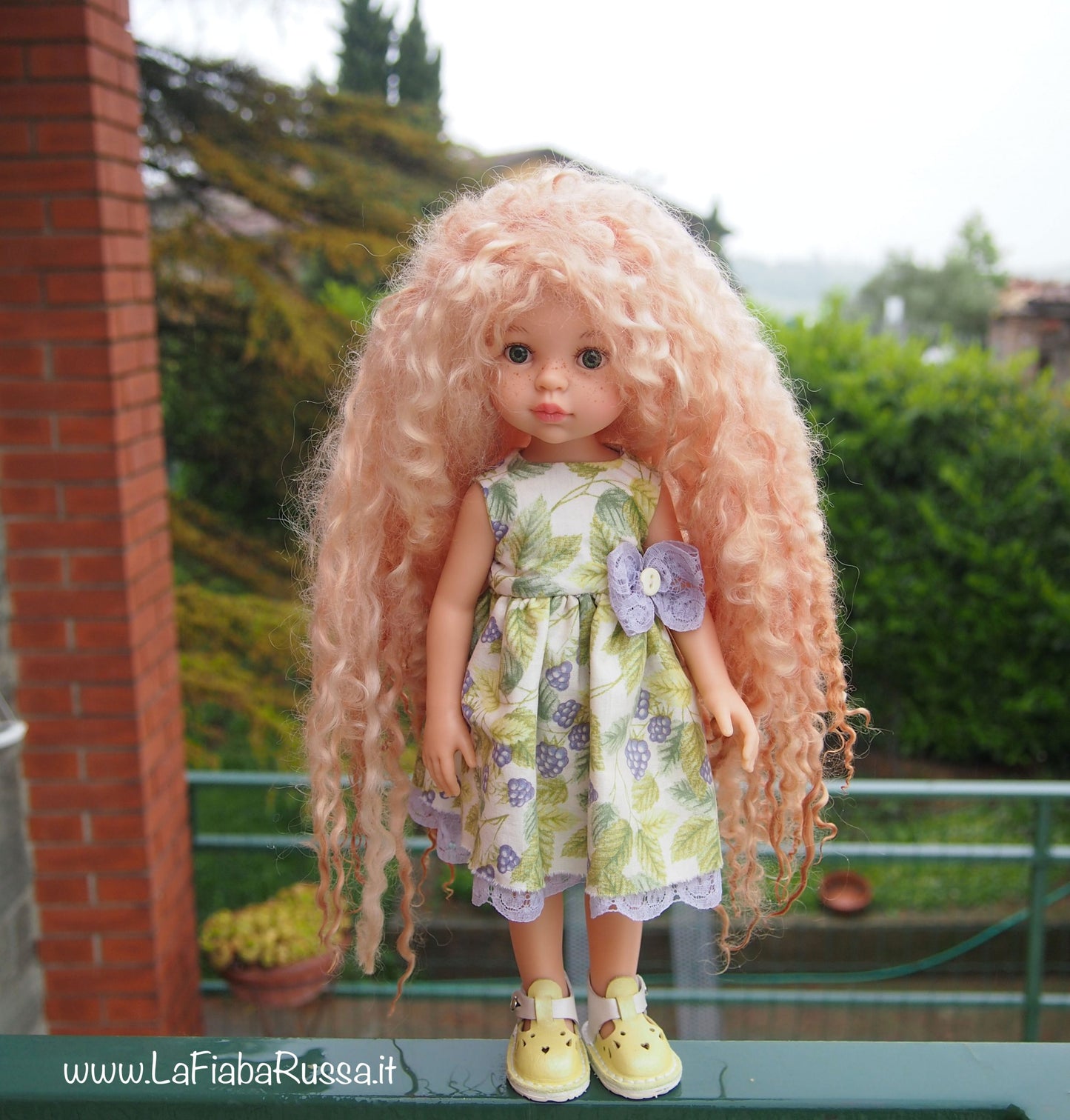 OOAK Custom collection doll Paola Reina doll cloth vinyl doll