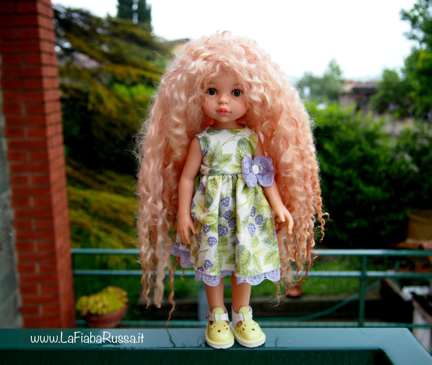 OOAK Custom collection doll Paola Reina doll cloth vinyl doll