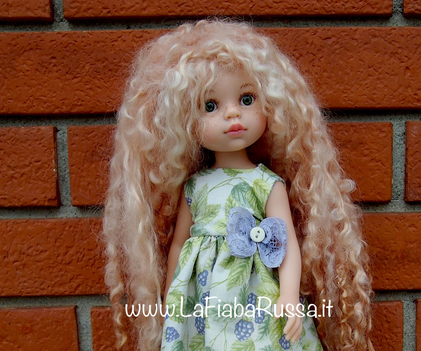 OOAK Custom collection doll Paola Reina doll cloth vinyl doll
